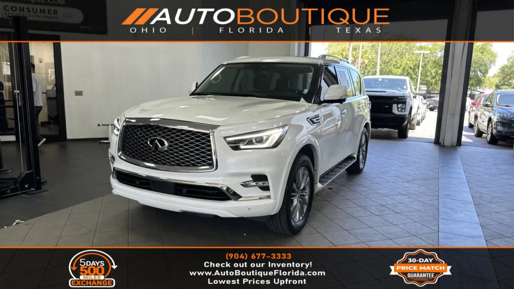 Used 2021 INFINITI QX80 LUXE for sale in Jacksonville, FL