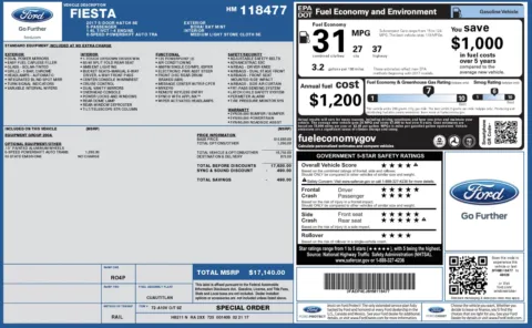 More photos of 2017 Ford Fiesta SE at Auto Boutique Florida, FL