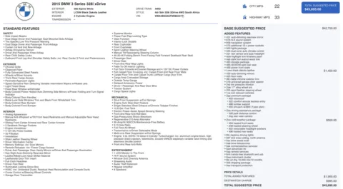 More photos of 2015 BMW 3 Series 328i xDrive at Auto Boutique Florida, FL