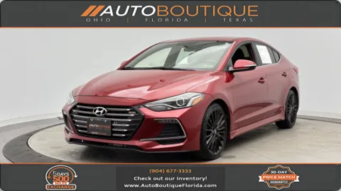 Red 2017 Hyundai Elantra Sport for sale in Jacksonville, FL