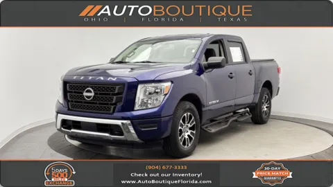 Blue 2023 Nissan Titan SV for sale in Jacksonville, FL