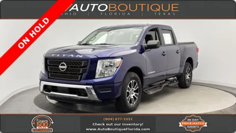 Blue 2023 Nissan Titan SV for sale in Jacksonville, FL