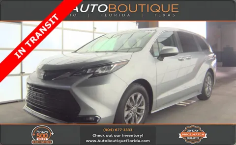 Silver 2022 Toyota Sienna XLE for sale in Jacksonville, FL