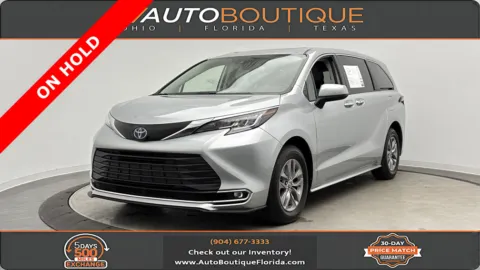 Silver 2022 Toyota Sienna XLE for sale in Jacksonville, FL