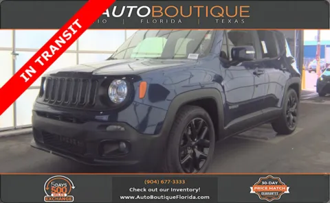 Blue 2018 Jeep Renegade Altitude for sale in Jacksonville, FL
