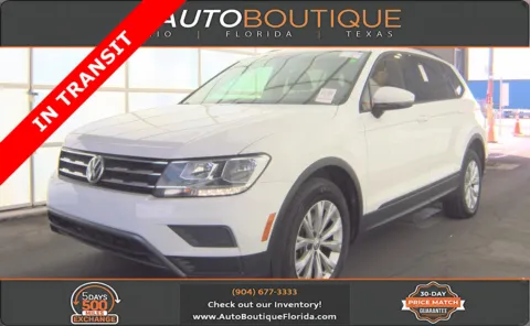 White 2020 Volkswagen Tiguan S for sale in Jacksonville, FL