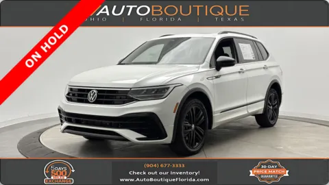 White 2022 Volkswagen Tiguan SE R-Line Black for sale in Jacksonville, FL
