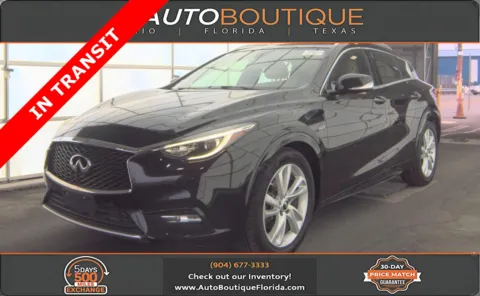 Black 2018 INFINITI QX30 Premium for sale in Jacksonville, FL