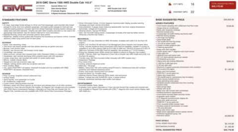 Photos of 2016 GMC Sierra 1500 for sale in Jacksonville, FL at Auto Boutique Florida