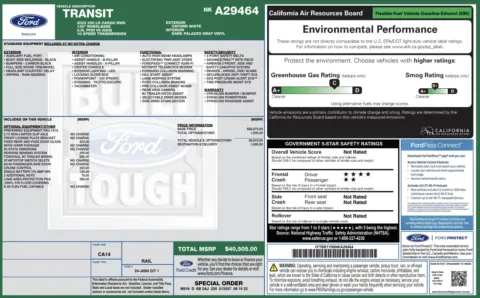 Photos of 2022 Ford Transit Cargo Van 250 for sale in Jacksonville, FL at Auto Boutique Florida