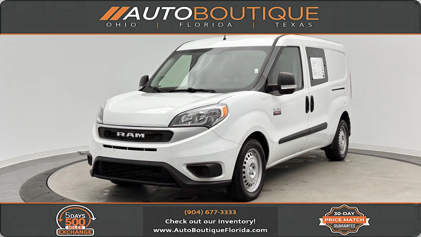 White 2022 Ram ProMaster City Cargo Van Tradesman for sale in Jacksonville, FL