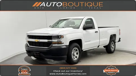 White 2017 Chevrolet Silverado 1500 Work Truck for sale in Jacksonville, FL