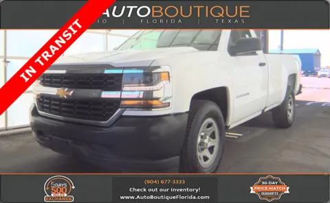 White 2017 Chevrolet Silverado 1500 Work Truck for sale in Jacksonville, FL