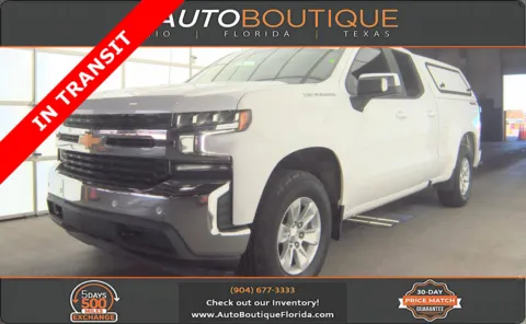White 2020 Chevrolet Silverado 1500 LT for sale in Jacksonville, FL
