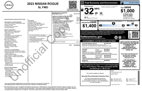 Photos of 2023 Nissan Rogue SL for sale in Jacksonville, FL at Auto Boutique Florida