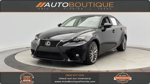 Black 2015 Lexus IS 250 for sale in Jacksonville, FL