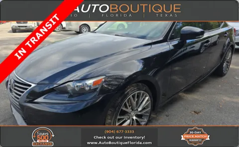 Black 2015 Lexus IS 250 for sale in Jacksonville, FL