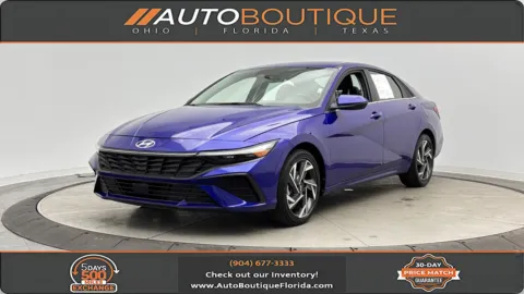 Blue 2025 Hyundai Elantra Limited for sale in Jacksonville, FL