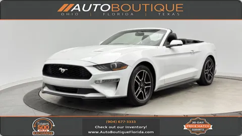 White 2020 Ford Mustang EcoBoost Premium for sale in Jacksonville, FL