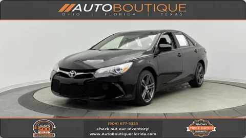 Black 2015 Toyota Camry XSE for sale in Jacksonville, FL