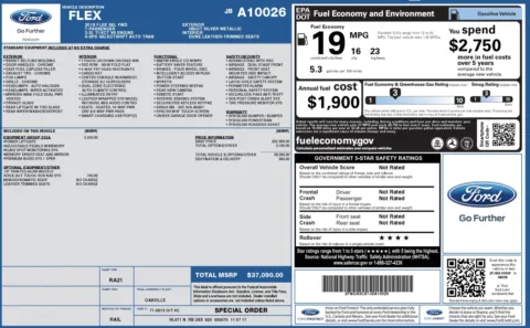 Photos of 2018 Ford Flex SEL for sale in Jacksonville, FL at Auto Boutique Florida