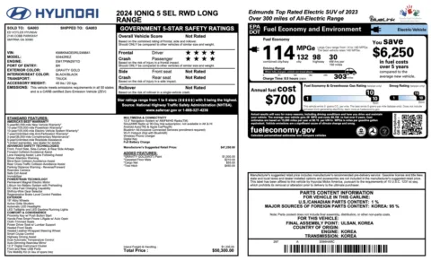 More photos of 2024 Hyundai IONIQ 5 SEL at Auto Boutique Florida, FL