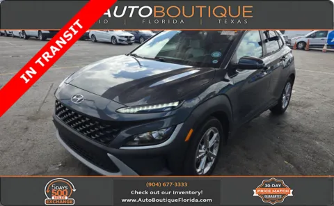 Gray 2022 Hyundai Kona SEL for sale in Jacksonville, FL