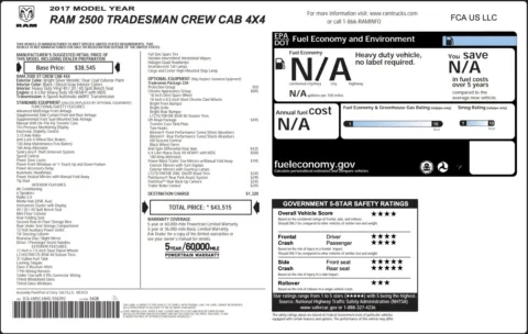 Photos of 2017 Ram 2500 Tradesman for sale in Jacksonville, FL at Auto Boutique Florida