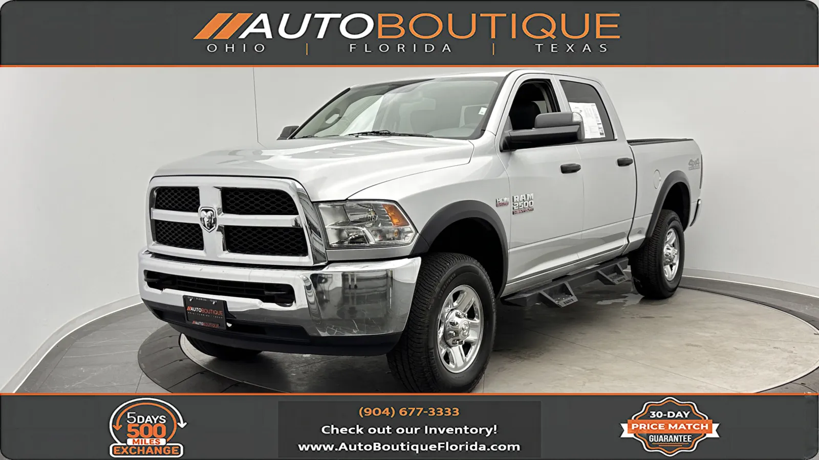 Silver 2017 Ram 2500 Tradesman for sale in Jacksonville, FL