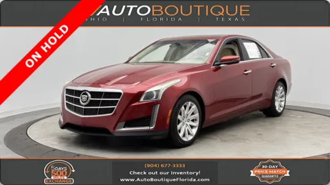 Red 2014 Cadillac CTS Sedan Luxury RWD for sale in Jacksonville, FL