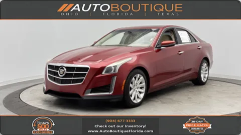 Red 2014 Cadillac CTS Sedan Luxury RWD for sale in Jacksonville, FL