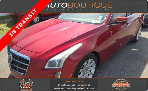 Red 2014 Cadillac CTS Sedan Luxury RWD for sale in Jacksonville, FL