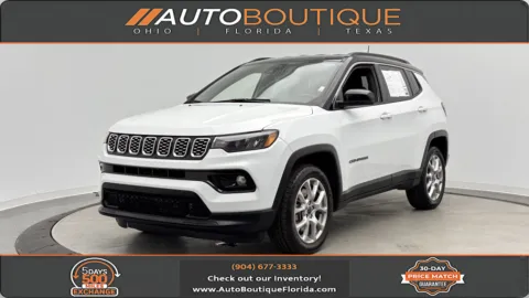 White 2025 Jeep Compass Limited for sale in Jacksonville, FL