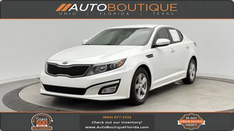 White 2015 Kia Optima LX for sale in Jacksonville, FL