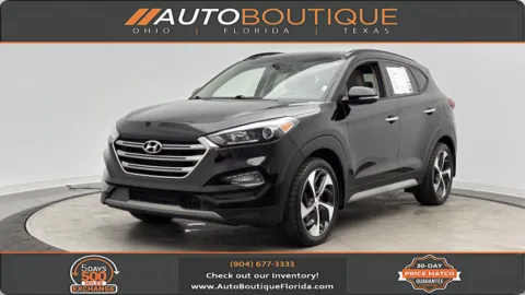 Black 2018 Hyundai Tucson Limited for sale in Jacksonville, FL