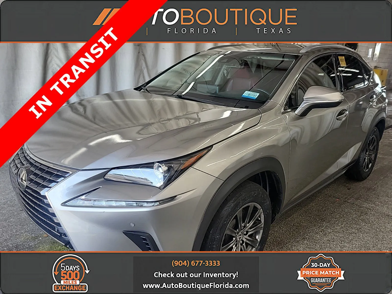 Silver 2019 Lexus NX 300 for sale in Jacksonville, FL