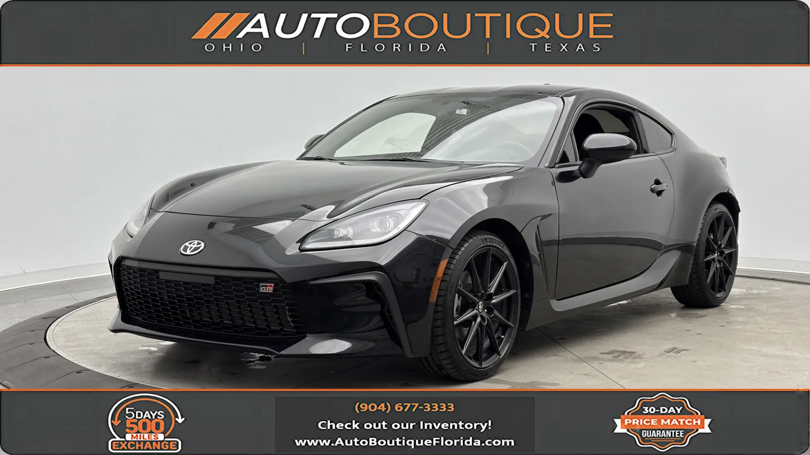 Black 2025 Toyota GR86 Premium for sale in Jacksonville, FL