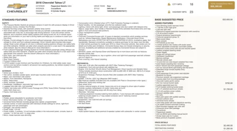 More photos of 2018 Chevrolet Tahoe LT at Auto Boutique Florida, FL