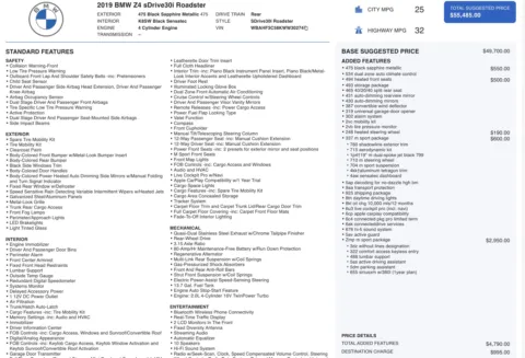 Photos of 2019 BMW Z4 sDrive30i for sale in Jacksonville, FL at Auto Boutique Florida