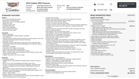 Photos of 2016 Cadillac SRX Premium Collection for sale in Jacksonville, FL at Auto Boutique Florida