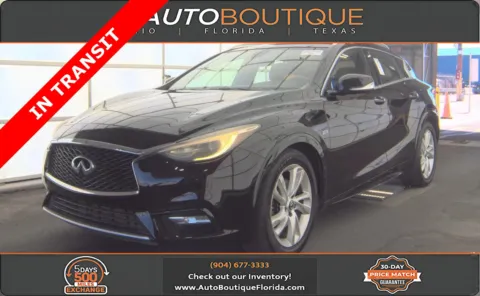 Black 2018 INFINITI QX30 Premium for sale in Jacksonville, FL