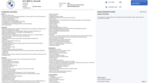 Photos of 2017 BMW X1 xDrive28i for sale in Jacksonville, FL at Auto Boutique Florida