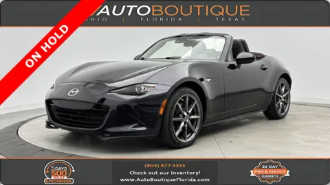 Black 2018 Mazda MX-5 Miata Grand Touring for sale in Jacksonville, FL