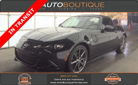 Black 2018 Mazda MX-5 Miata Grand Touring for sale in Jacksonville, FL