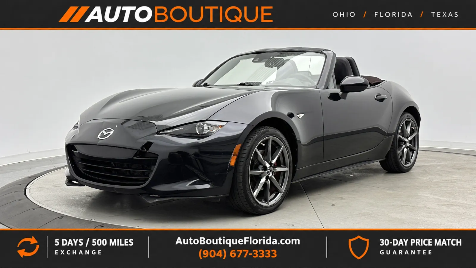 2018 Mazda MX-5 Miata Grand Touring for sale in Jacksonville, FL
