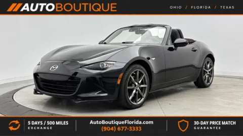 Black 2018 Mazda MX-5 Miata Grand Touring for sale in Jacksonville, FL