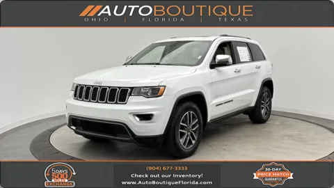 White 2019 Jeep Grand Cherokee Limited for sale in Jacksonville, FL