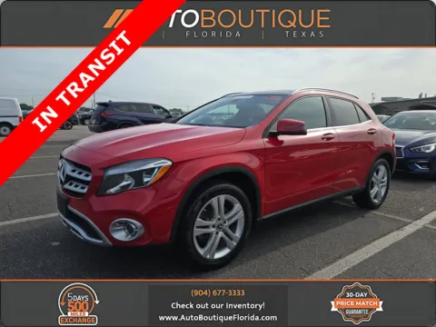 Red 2019 Mercedes-Benz GLA 250 for sale in Jacksonville, FL