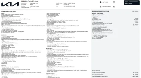 Photos of 2023 Kia Forte GT-Line for sale in Jacksonville, FL at Auto Boutique Florida