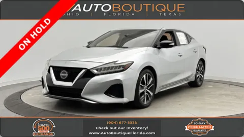Silver 2020 Nissan Maxima SV for sale in Jacksonville, FL